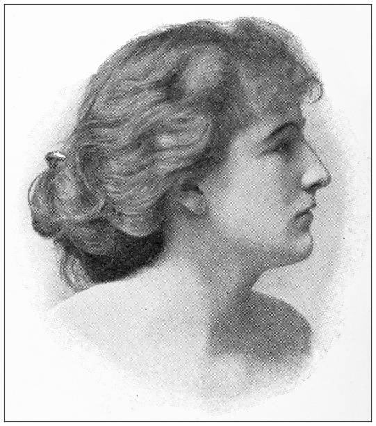 istock Antique image: New York high society, Mrs Harry Whitney Treat 2178927545