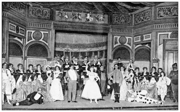 Antique image: Augustin Daly plays, characters and actors: 