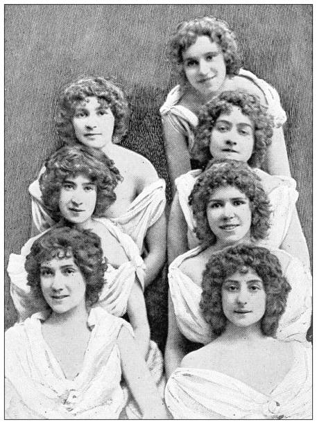 istock Antique image: Roof Garden theaters, New York, Dancers 2178945139