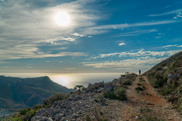 istock Landscape with a path in the mountain 2178954560