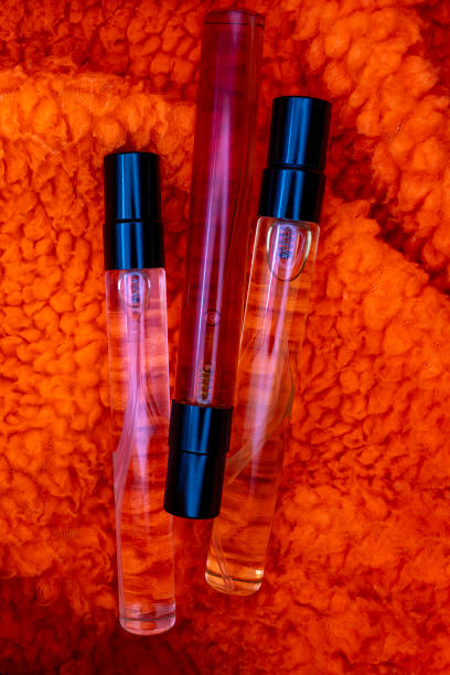 istock Perfume close-up. Background. Women's perfume, fragrant oil with Place for your text 2178978165