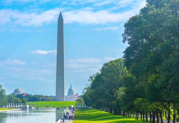 istock Washington monument with Capitol Building on the Background 2178978618