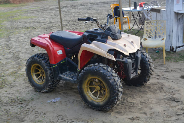 istock Kuantan, Malaysia: October 17th, 2024- The ATV appears to be ready for adventure and exploration. 2178983588