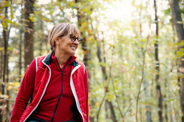Senior Woman enjoying active life in retirement
