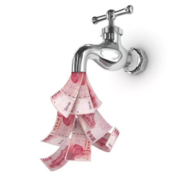 istock Taiwan dollar falling money financial crisis 2178996739