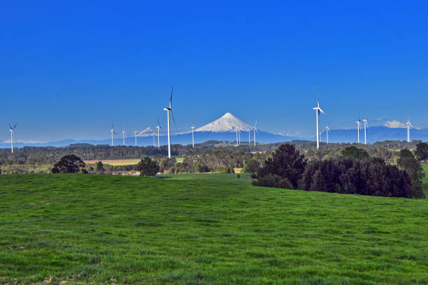 istock Views of landscapes, cultivated fields and windmills 2179040643