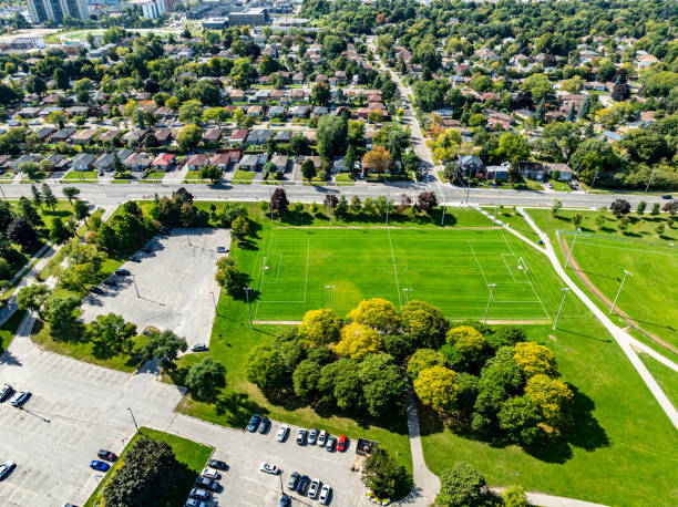 istock Aerial Thomson Memorial Park view, Scarborough, Canada 2179043283