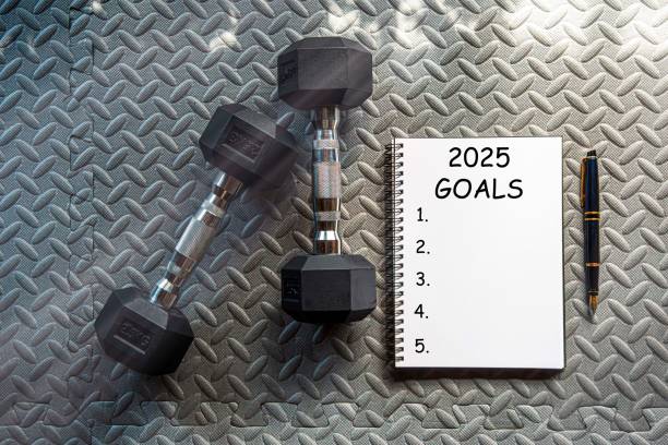 istock New Year 2025 Goals, Plans and Action Ideas New visionary and idea leaders will start exercising in 2025. 2179071041