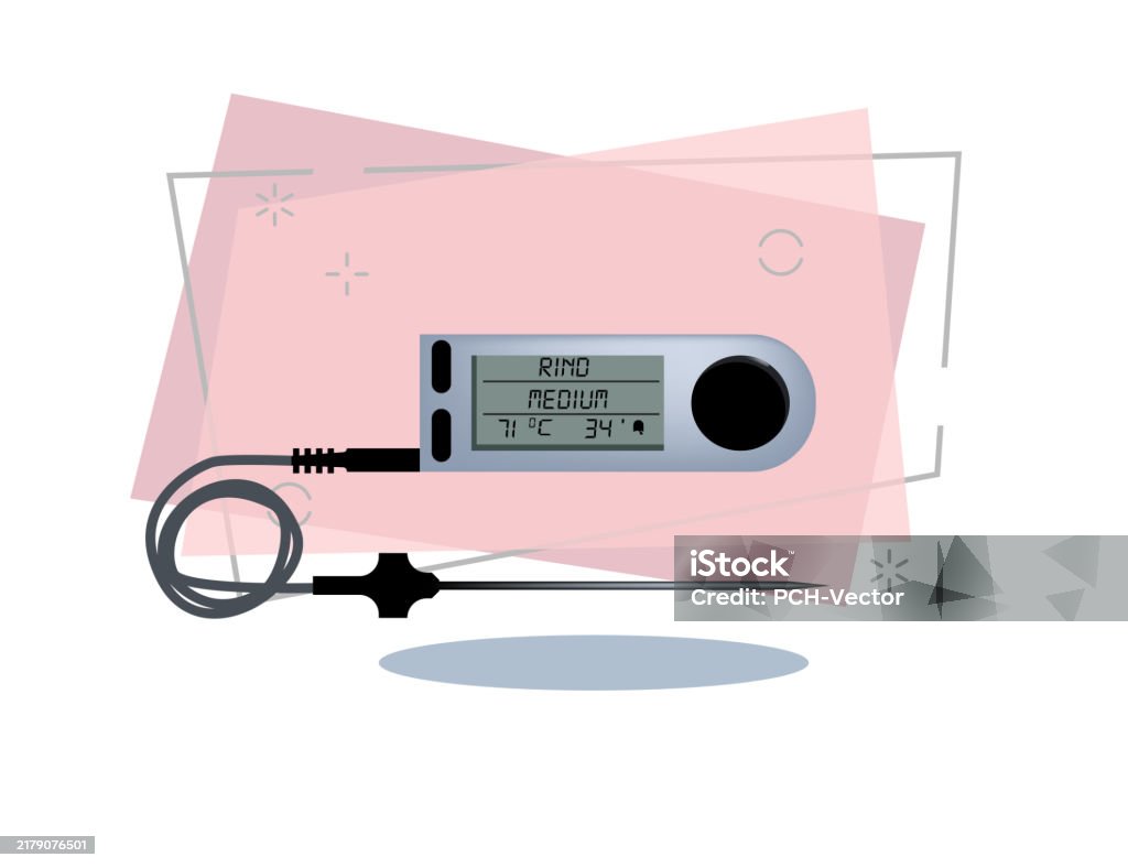 Core Temperature Sensor Vector Stock Illustration - Download Image Now ...