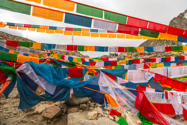 istock The high altitude mountain pass during the ritual kora yatra around Kailash 2179090597