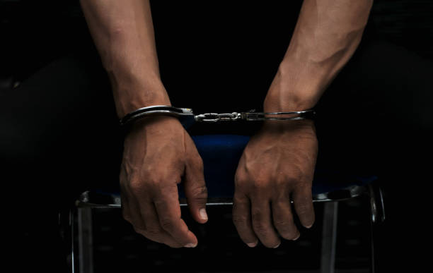 istock metal handcuffs, symbolizing arrest, captivity, or justice 2179091176