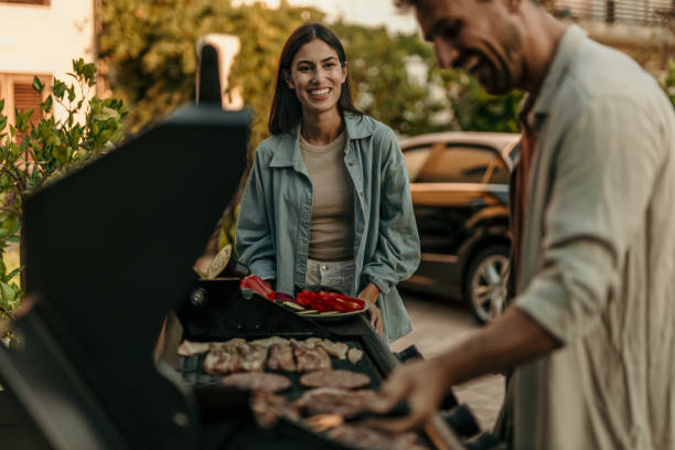 istock Loving couple making a food together 2179099905