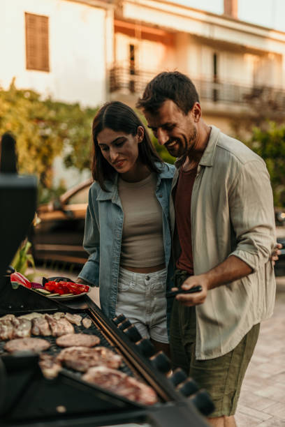 istock Loving couple making a food together 2179099944