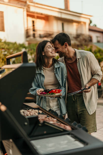 istock Loving couple making a food together 2179099946