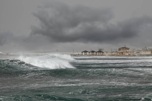 istock Storm on the Mediterranean Sea 2179107939
