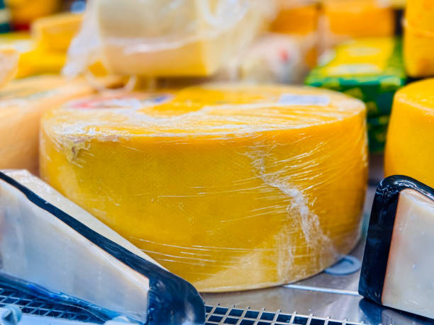 istock Wheels of Cheese 2179110462