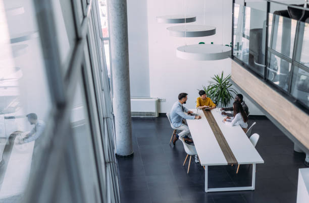 istock Business persons on meeting in the office. 2179110848