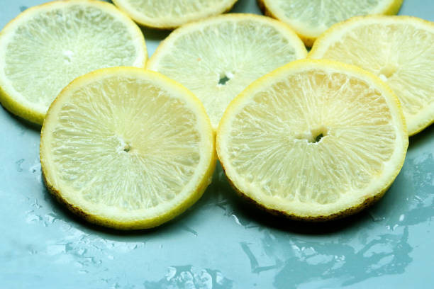 Juicy lemon slices
