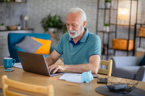 istock Senior doing financial planning at his home 2179135101