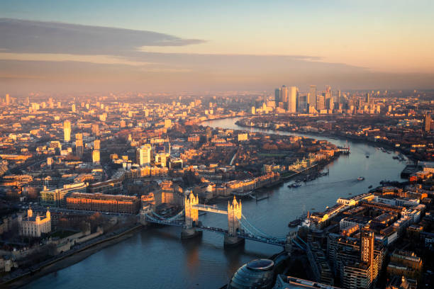 istock Aerial view of London 2179137197