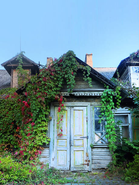 Firle, England - 29 July, 2025: exterior façade of a charming English countryside cottage in the picturesque village of Firle, East Sussex in southeast England.