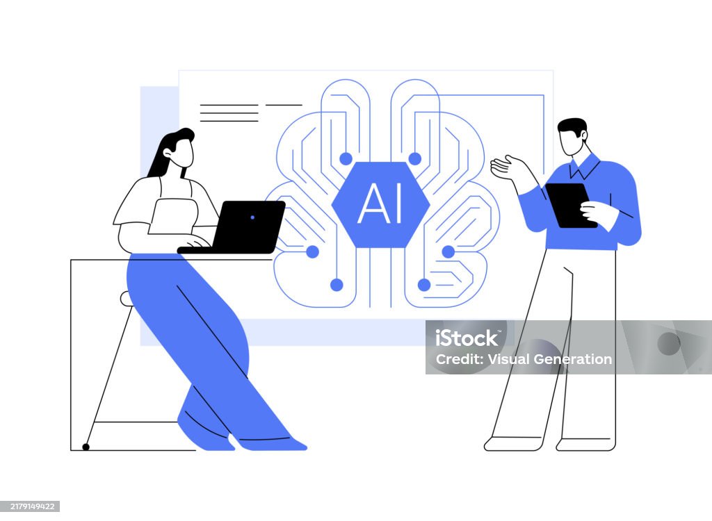 Machine Learning Engineer Isolated Cartoon Vector Illustrations Stock ...