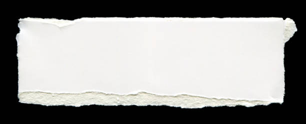 istock Cut or torn paper background textured isolated 2179149819