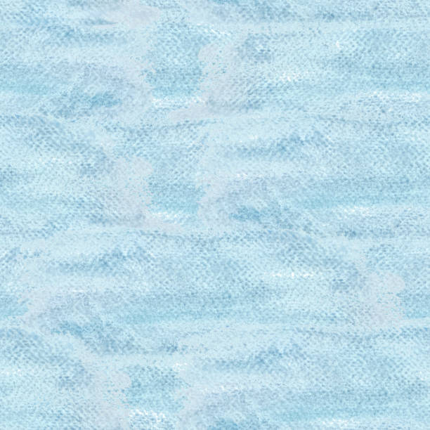 istock Blue wash abstract seamless watercolor background. Sky with some clouds. 2179159435