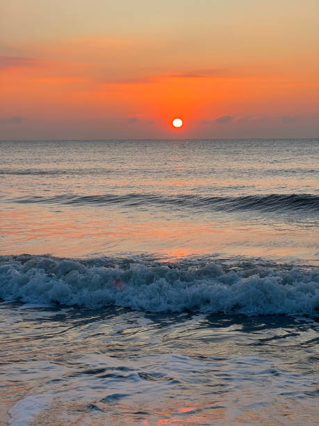 istock Sunrise Over The Sea at Canford Cliffs, Dorset 2179163510