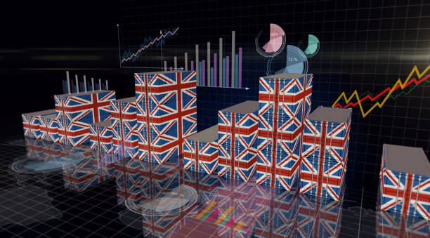 istock UK Great Britain export cargo containers with charts and diagrams 2179169365