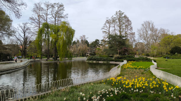 istock city park in the bright spring day 2179170201