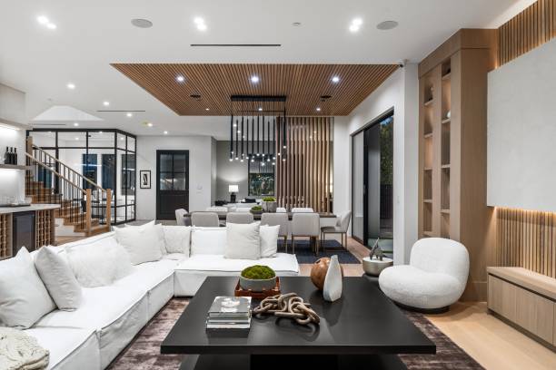 istock Modern living room with elegant design 2179172885