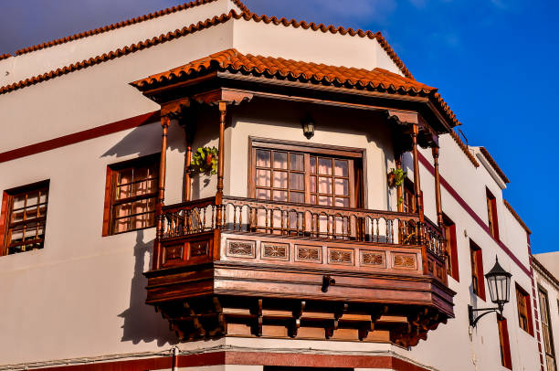 istock A house with a balcony has a red roof 2179179280