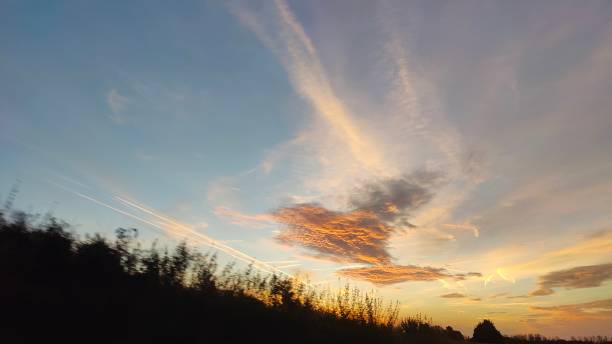 istock reflection of sunrise on a cloud 2179184543