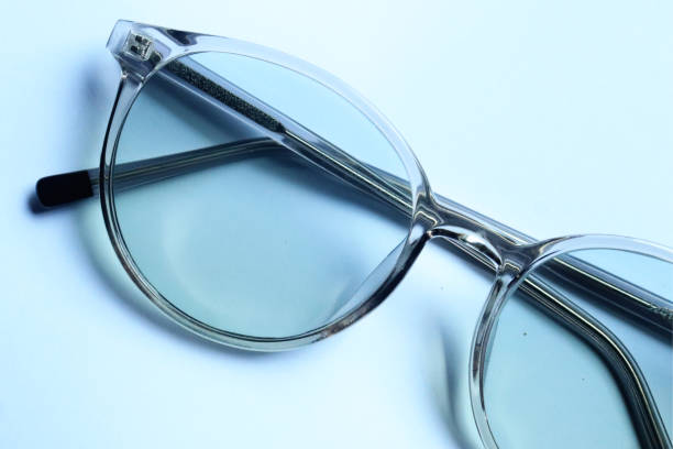 istock vintage glasses top view isolated on white background 2179193175