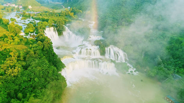 istock Rainbow,Detian Waterfall, Chongzuo, Guangxi, China,Asia. 2179232064