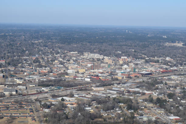 istock Meridian, Mississippi from an Airplane 2179236013