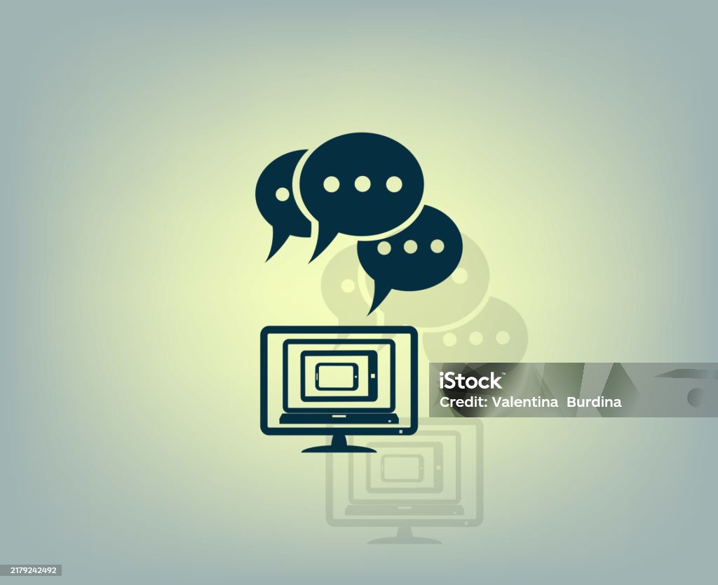 Chat Help Stock Vector Chat Vector Stock Illustration - Download Image Now - Assistance ...