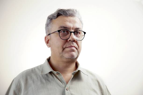 Portrait of a 50-year-old freelancer