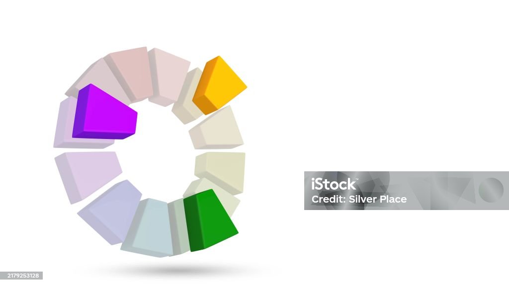 Visual Colour Images Visual Colour Wheel Mapping Secondary Colours Stock Photo - Download ...