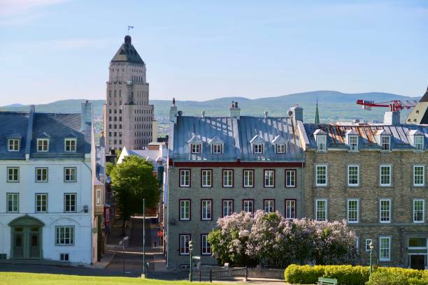 Overlooking Quebec City from the Plains of Abraham