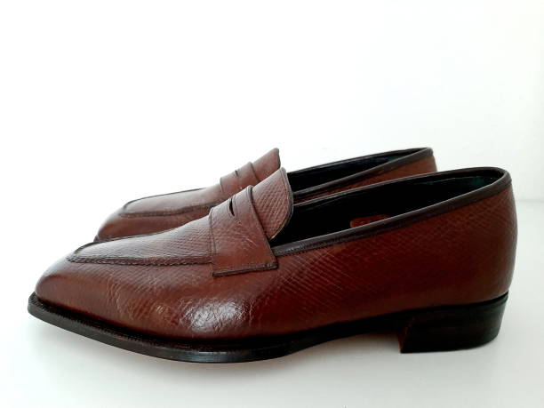 istock Premium British Bespoke Russian Reindeer Loafer with shoetrees 2179285625