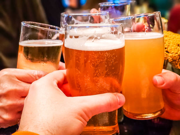 istock Cheers Celebration Toast with Pints of Beer 2179287383