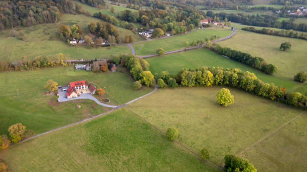 istock Rhoen - German low mountain landscape. Rural scene. 2179289552