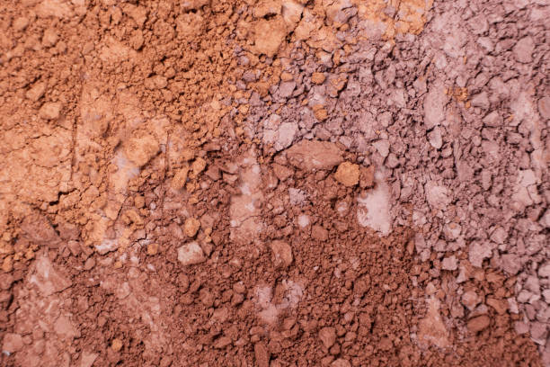 istock Macro texture of different shades of eyeshadow top view 2179315455