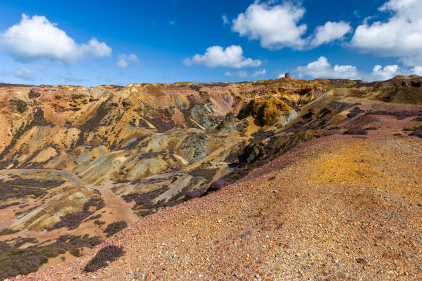 Pary’s Mountain Copper Kingdom is an old abandoned copper mine near Amlwch in Anglesey, Wales.  In the 18th century, it was the biggest copper mine in the world, although its history goes back more than 4000 years to the bronze age.