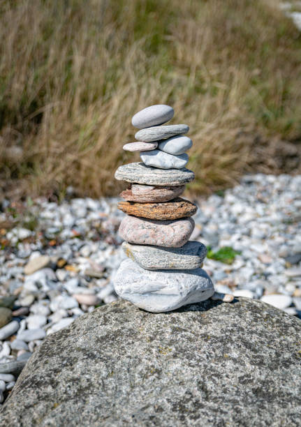 istock Stacked Stones Representing Balance and Tranquility in Nature 2179319360