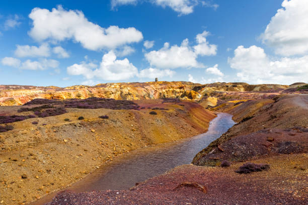 Pary’s Mountain Copper Kingdom is an old abandoned copper mine near Amlwch in Anglesey, Wales.  In the 18th century, it was the biggest copper mine in the world, although its history goes back more than 4000 years to the bronze age.