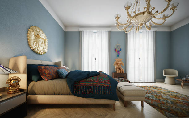 istock Retro 1980s Owner's Bedroom 2179339581