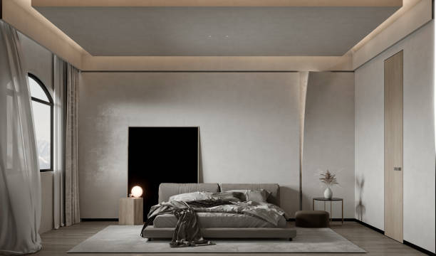 istock 3d render of hotel room 2179384793